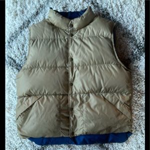 LL BEAN OUTDOORS DOWN FILLED PUFFER VEST
